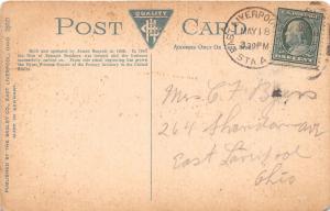 E96/ East Liverpool Ohio Postcard c1910 Pioneer Pottery 2View Edwin Bennett