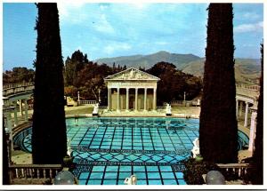 California San Simeon Hearst Castle The Neptune Pool