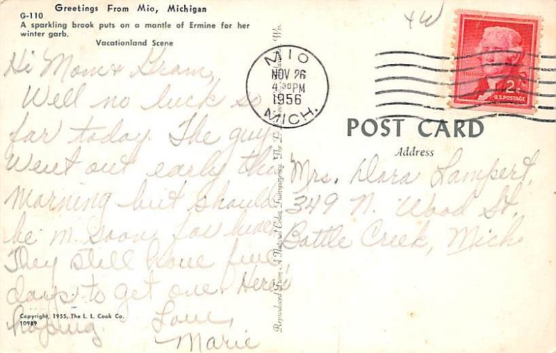 Greetings From Mio  Mio MI 