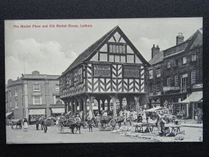 Herefordshire LEDBURY The Market Place (1) Old Postcard by Tilley & Son