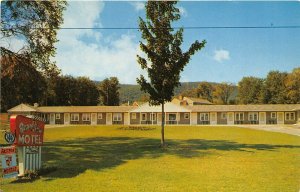 Bennington Vermont 1960s Postcard Benn View Motel