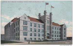 PHILADELPHIA, Pennsylvania, PU-1908; North East Manual Training School