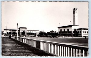 RPPC CASABLANCA Les services Municipaux et le Palais de Justice MOROCCO Postcard