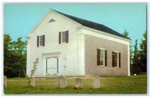 c1960's Old Indian Church Exterior Cape Cod Massachusetts MA Unposted Postcard