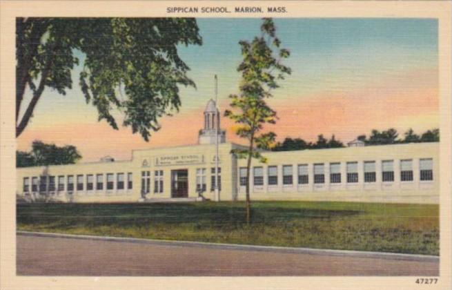 Massachusetts Marion The Sippican School 1956