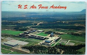 M-56768 Aerial Plains United States Air Force Academy Range Rocky Mountains
