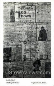 Inside Wall, Paper House - Pigeon Cove, Massachusetts MA