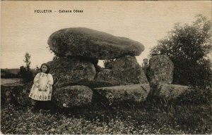 CPA Felletin Cabane Cesar FRANCE (1050590)