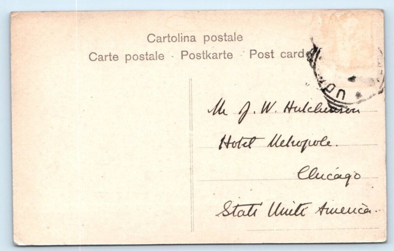 UDINE Angolo del Palazzo Municipale ITALY Postcard