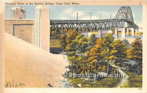 Unusual View of the Bourne Bridge - Cape Cod, MA