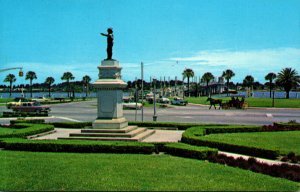 Florida St Augustine Ponce De Leon Monument and Circle