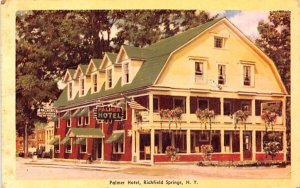 Palmer Hotel Richfield Springs, New York