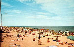 Delaware Rehoboth Beach Greetings With Beach Scene