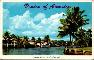 Florida Fort Lauderdale Waterway Scene