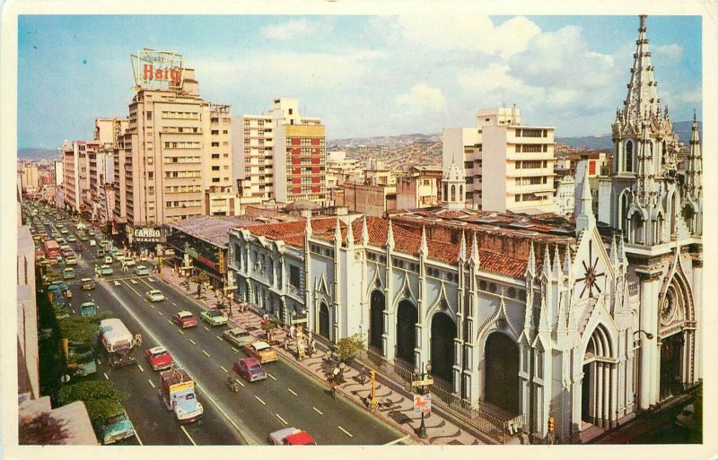 Ciudad de Caracas Santa Capilla postcard