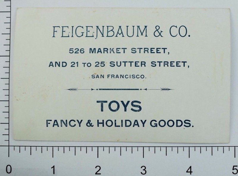 Feigenbaum & Co Toys Fancy Holiday Goods Horse Cart Jockey Flowers P62