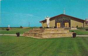 Michigan Oscodo Sacred Heart Church Along The Shores Of Lake Huron