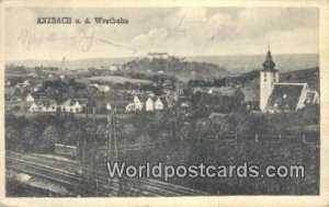 Westbahn Anzbach Austria 1924 