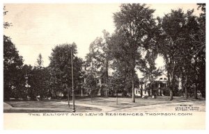 Connecticut Thompson Elliot and Lewis residences