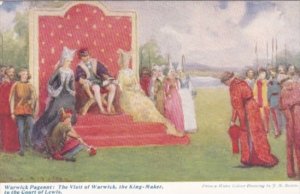 England Warwick Pageant The Visit Of Warwick The King Maker To The cOurt Of L...