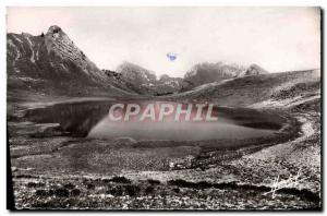 Postcard Modern Taninges Le Praz De Lys Lac de Roy Spikes Veran Chalune Roc d...