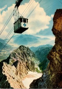 Germany Zugspitze Bayerische Zugspitzbahn 1970