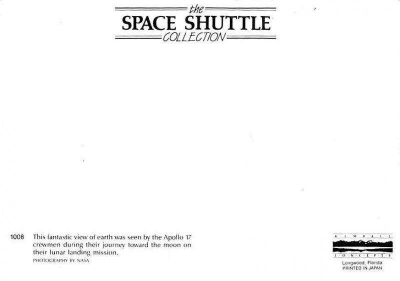 The Space Shuttle Collection Space Unused 