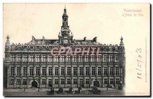 Old Postcard Valenciennes L & # 39Hotel City