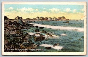 North Rye Beach  New Hampshire  Postcard  1912