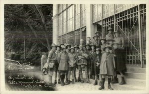 Tellskapelle Tell's Chapel Lake Lucerne Switzerland Boy Scout Jamboree ? RPPC