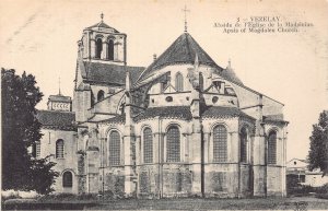 C034 France, Vezelay Apsis of Magdalen Church vintage postcard