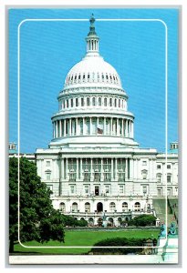 Capitol Washington D. C. Vintage Postcard Continental View Card