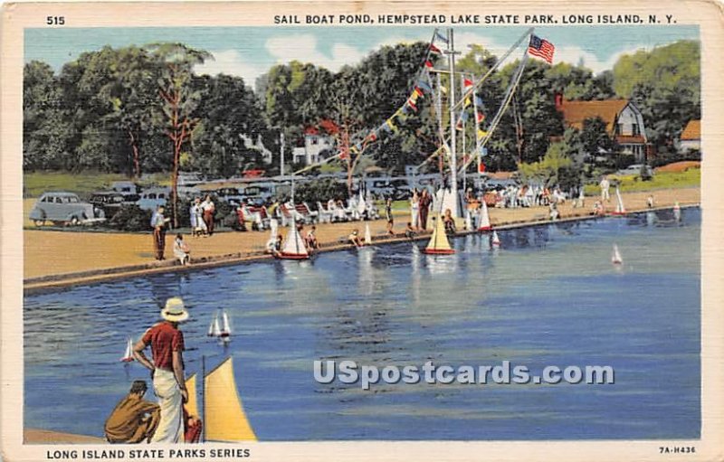 Sail Boat Pond - Hempstead Lake State Park, New York NY  