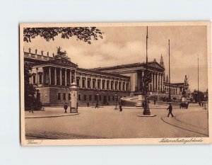 Postcard Nationalratsgebäude, Vienna, Austria