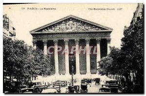 Postcard Old Paris La Madeleine