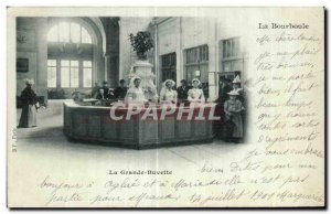 Old Postcard La Bourboule Great Buvette