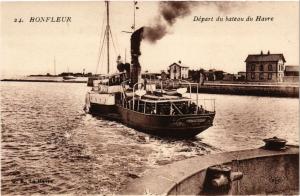 CPA HONFLEUR - Depart du bateau (276244)