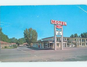 Pre-1980 MOTEL SCENE Idaho Falls Idaho ID B7082