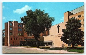 1960s SAINT PAUL MN SAINT JOSEPH'S HOSPITAL CARONDELET UNIT CROSS POSTCARD P2775