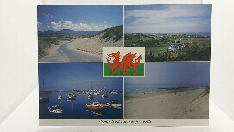 Vintage Postcard, Shell Island North Wales 