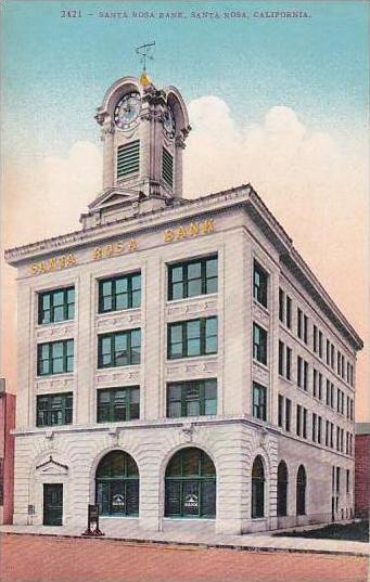 California Santa Rosa Santa Rosa Bank