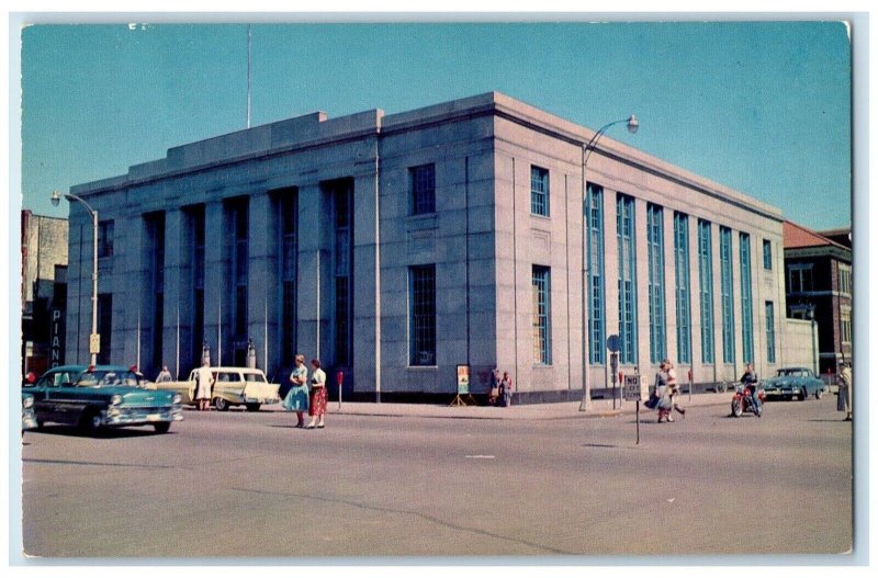 c1960 U.S. Post Office Building Exterior St. Cloud Minnesota MN Vintage Postcard