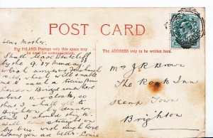 Genealogy Postcard - Family History - Brown - Kemp Town - Brighton 7636