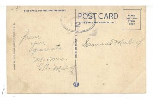 NC - Raleigh. Pullen Park, Swimming Pool ca 1936  (crease)