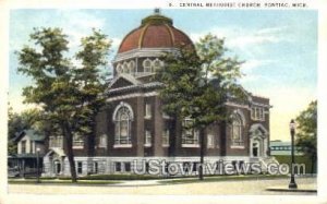 Central Methodist Church in Pontiac, Michigan