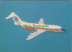 Aviation Postcard - Fokker F28 Mk3000 Cimber Air Denmark Aeroplane RR14180