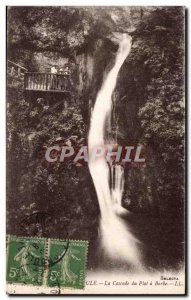 Old Postcard La Bourboule The cascade of dish beard