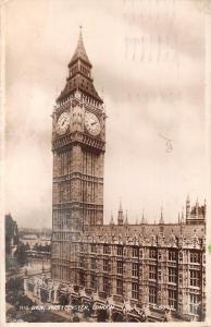 uk39021 big ben westminster  london real photo uk lot 20 uk