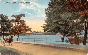 Crystal Lake in Gardner, Massachusetts