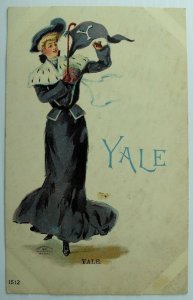 C.1910 YALE University Ullman Pennat Postcard P76